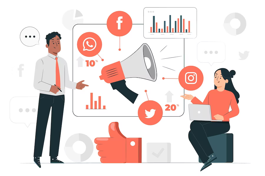 marketing consulting concept illustration 114360 9027